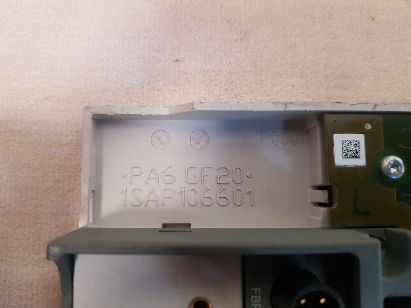 Abb tb511-eth b1 cpu terminal base 1sap111100r0270 Used