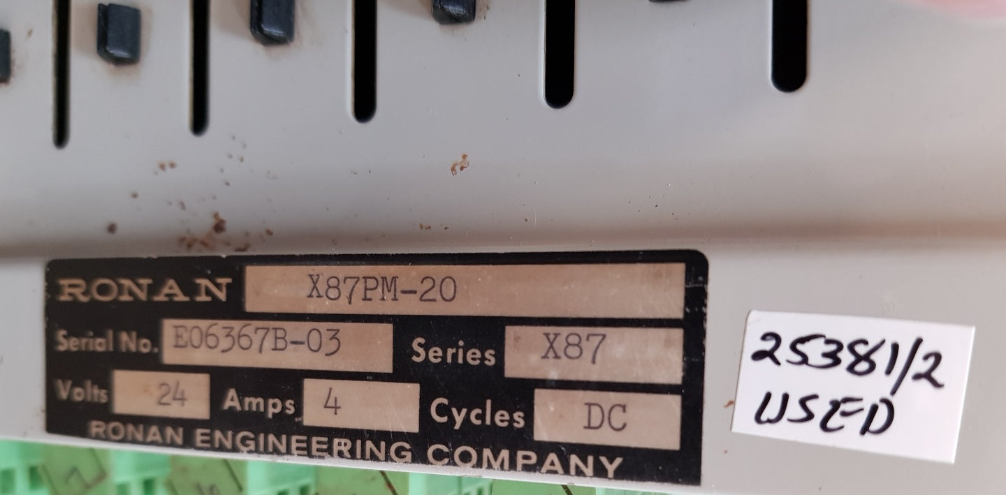 Ronan x87pm-20 series x87 master module