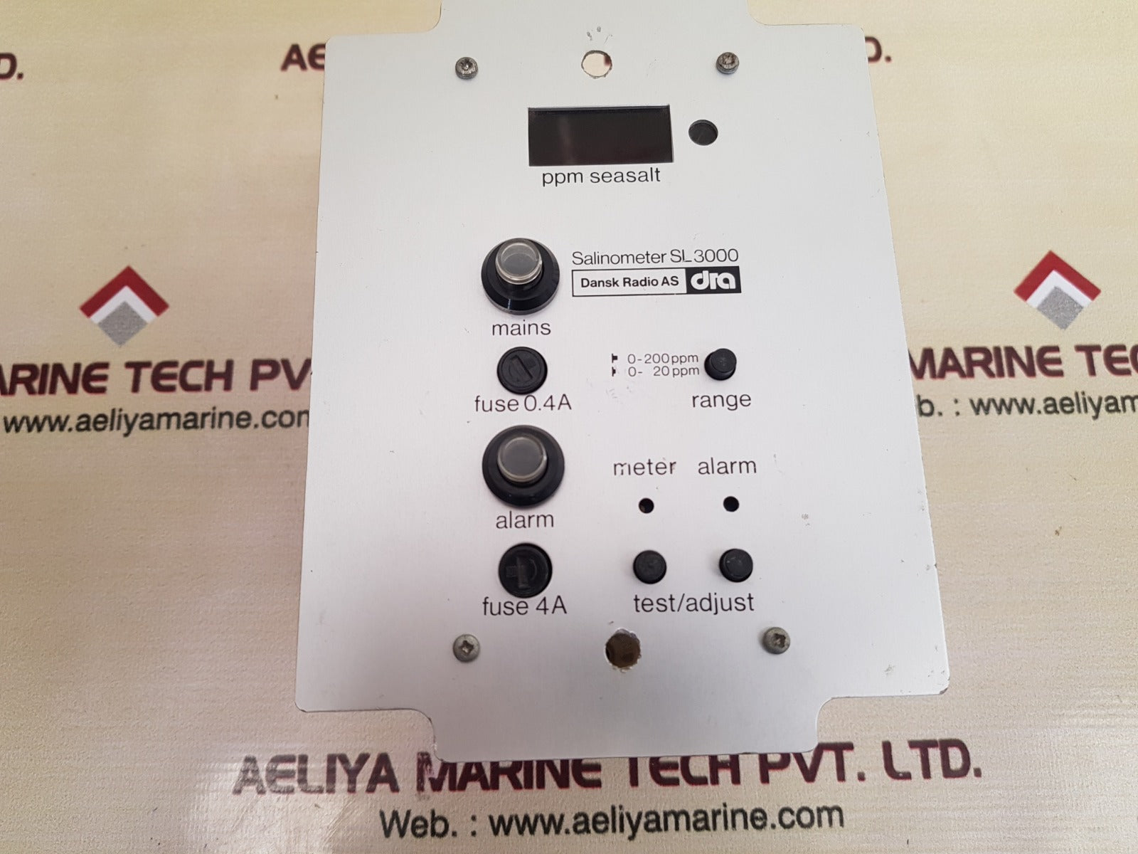 Dansk radio sl3000 salinometer 0-200ppm