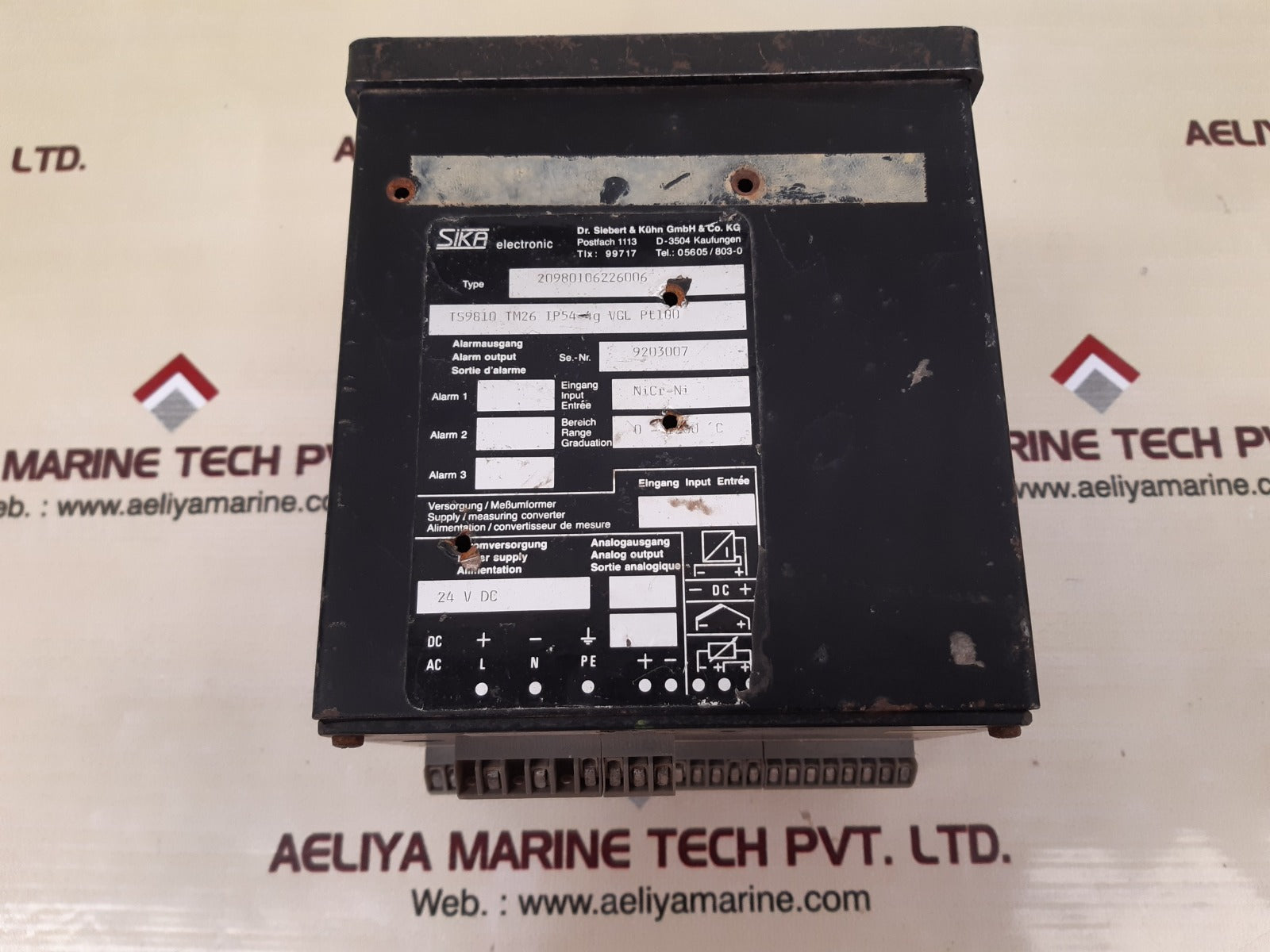 Sika 20980106226006 power supply