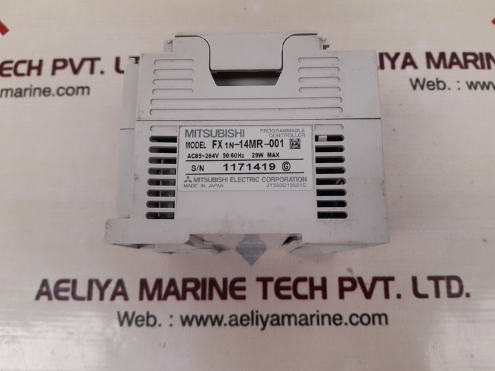 Mitsubishi melsec fx1n-14mr-001 programmable controller