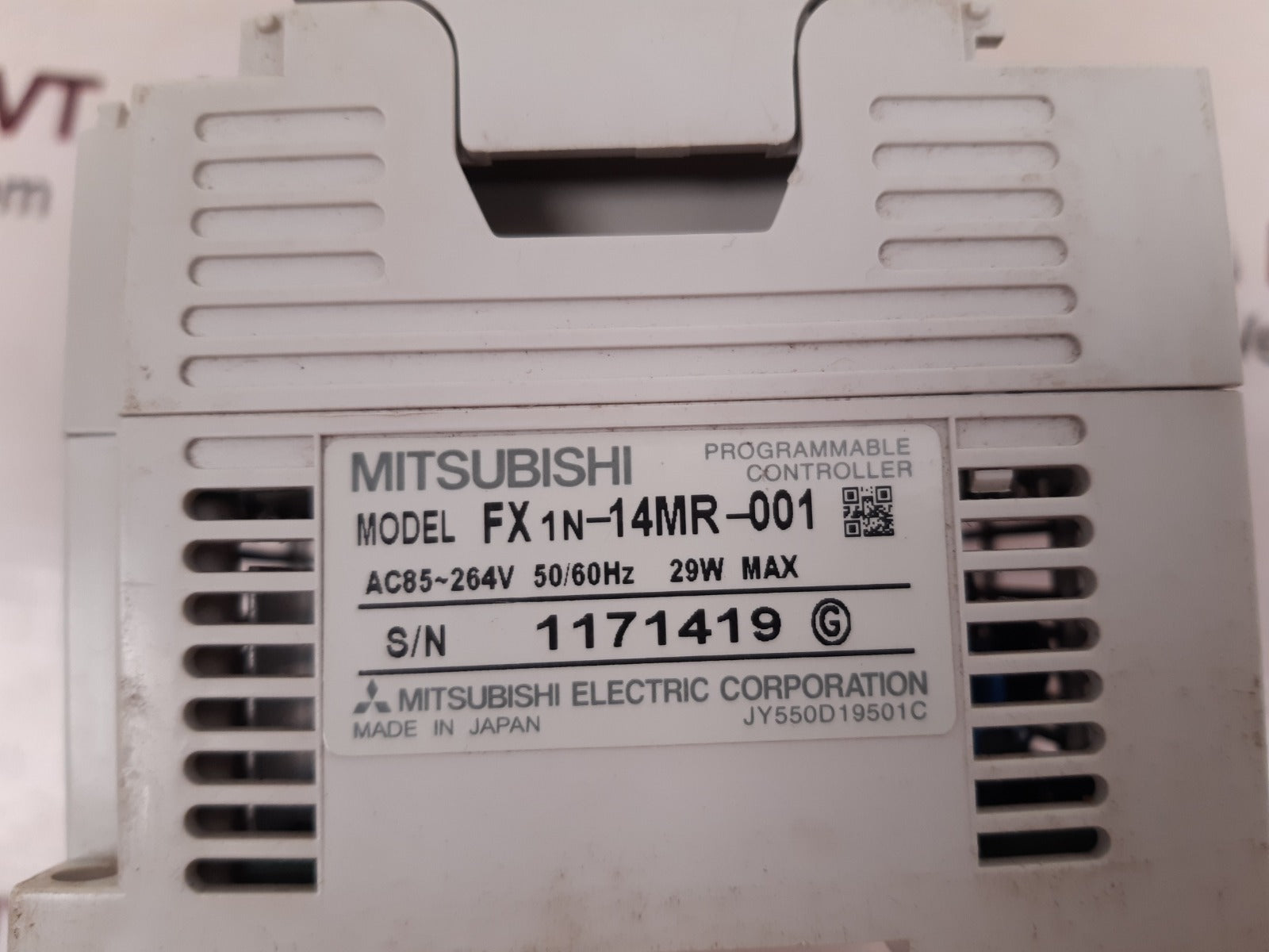Mitsubishi melsec fx1n-14mr-001 programmable controller