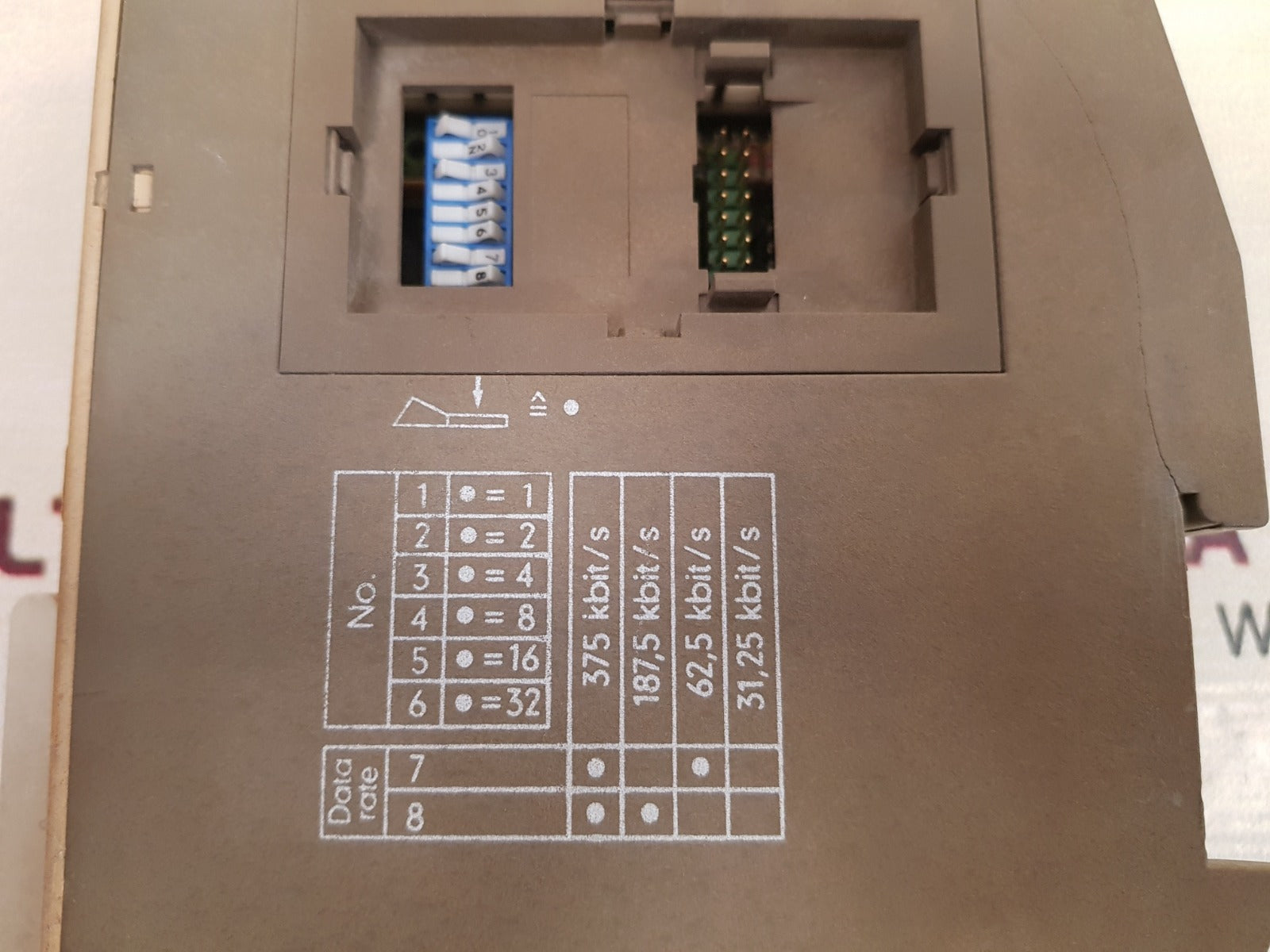 Siemens simatic s5 et 100u interface module 6es5-318-8ma12