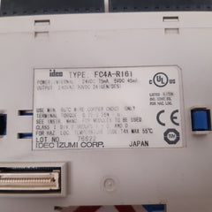 Idec fc4a-r161 programmable controller