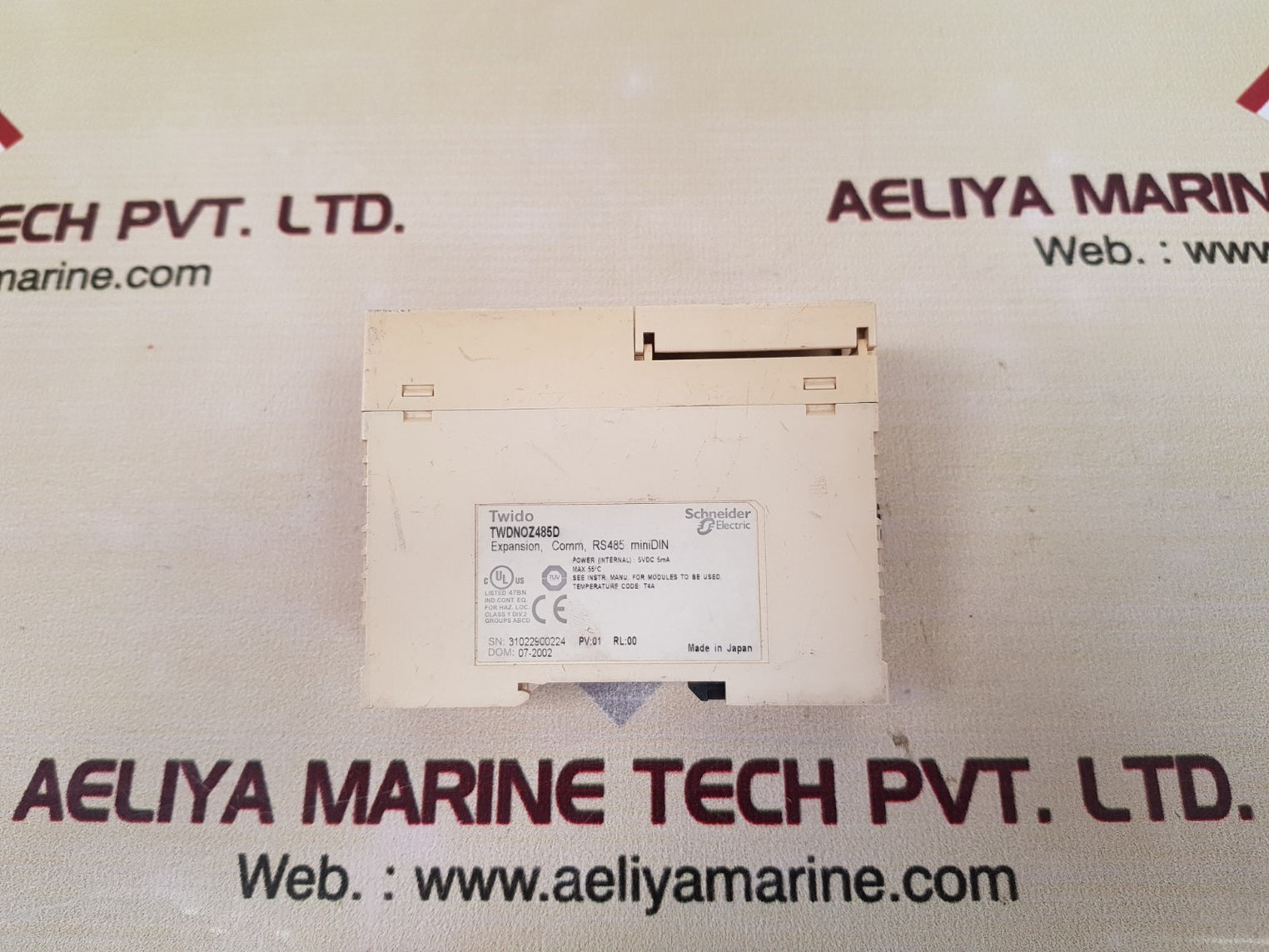 Schneider twido twdnoz485d serial interface module