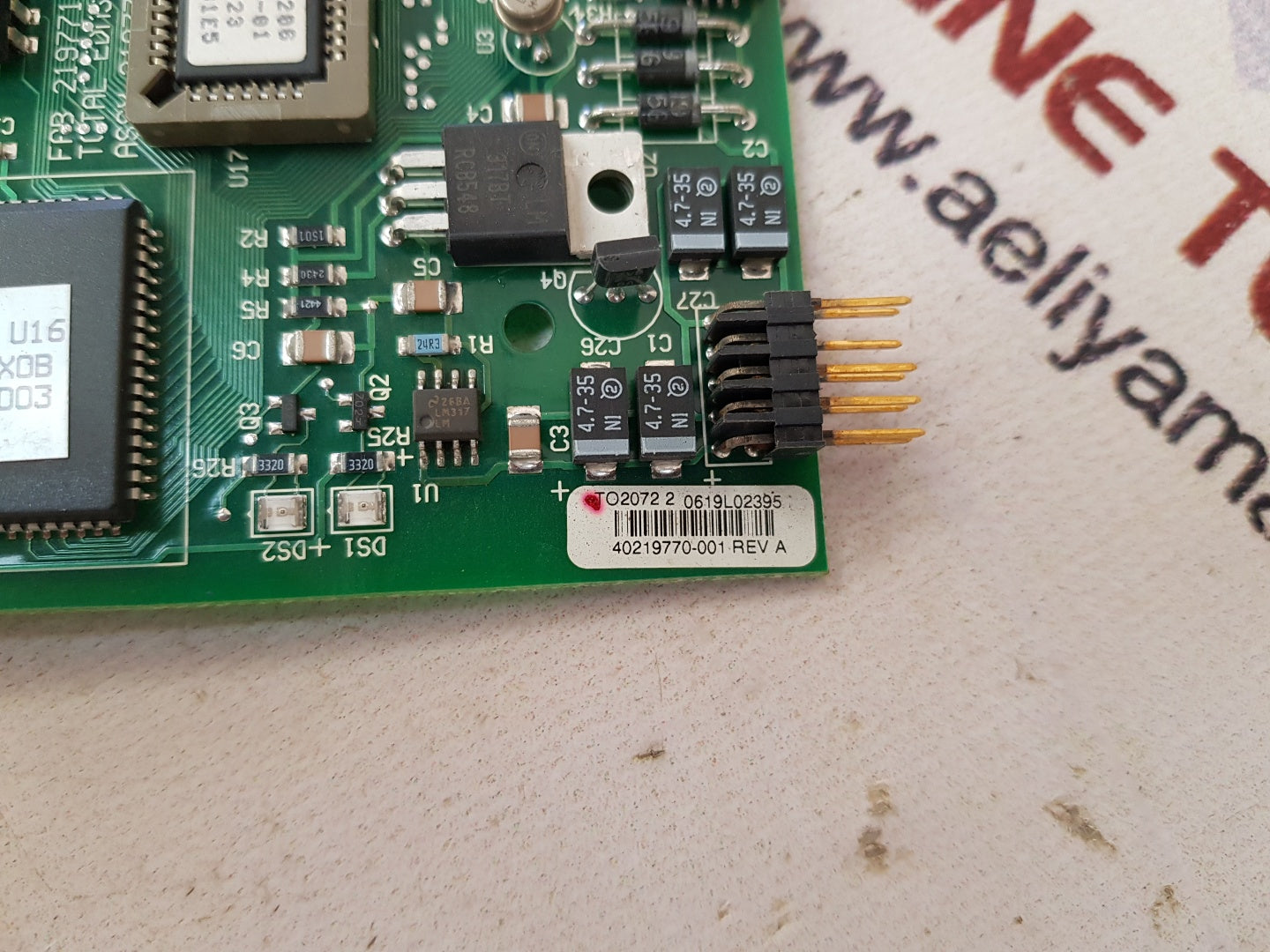 M/d totco 40219770-001 rev a pcb card