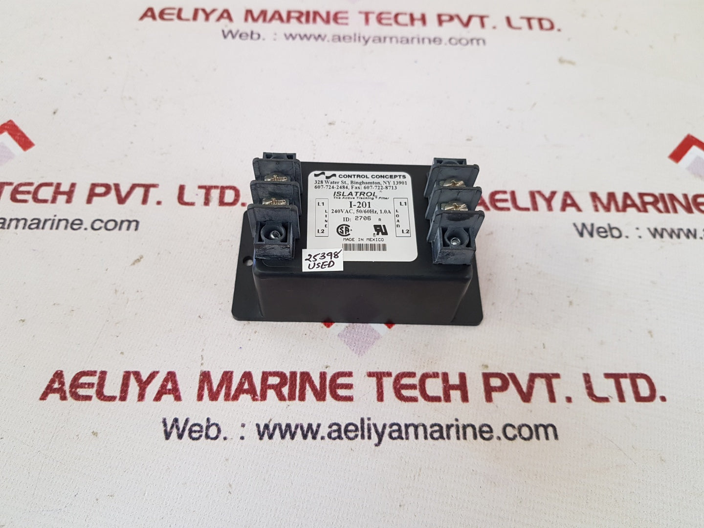 Control concepts i-201 active tracking filter 1.0a – Aeliya Marine Tech