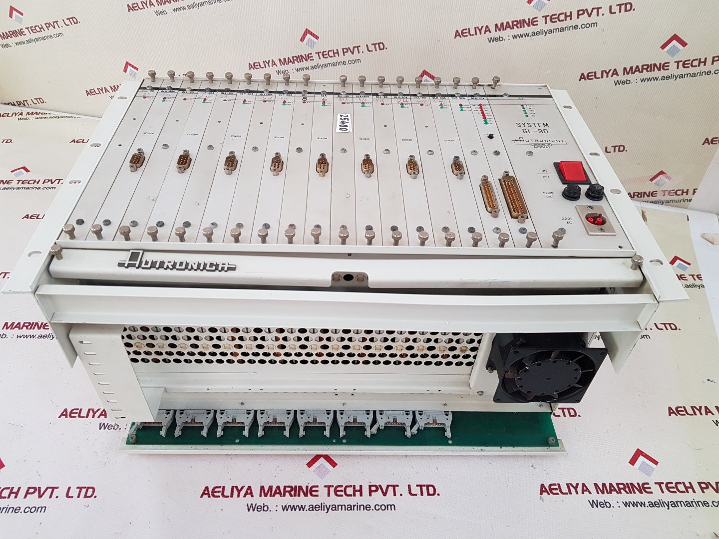 Autronica System Gln-90/8 Level Gauging System Central Unit 220V Ac