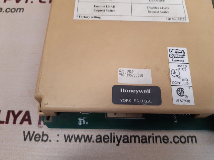 Honeywell rcm 620-0059 vr 2.2 22173