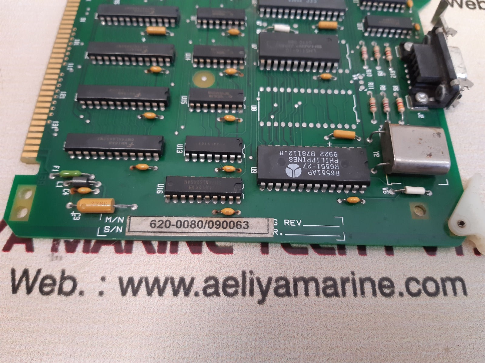 Honeywell 620-0080 processor module 21222d