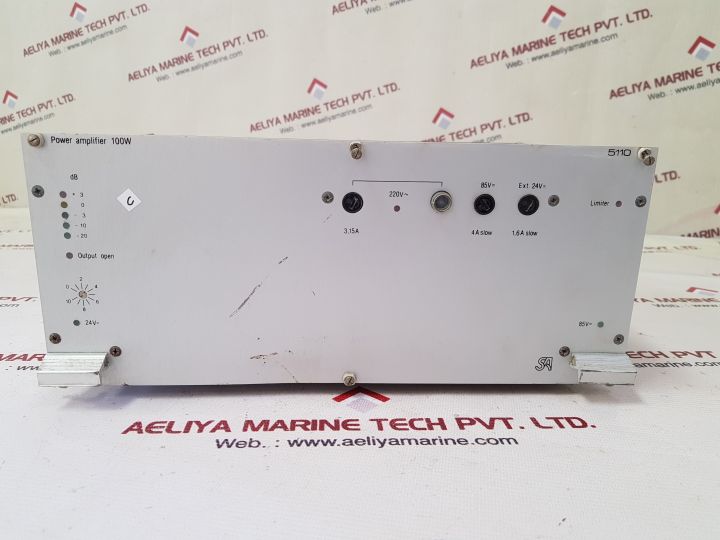 Scanacoustic 5110.3 power amplifier 100w