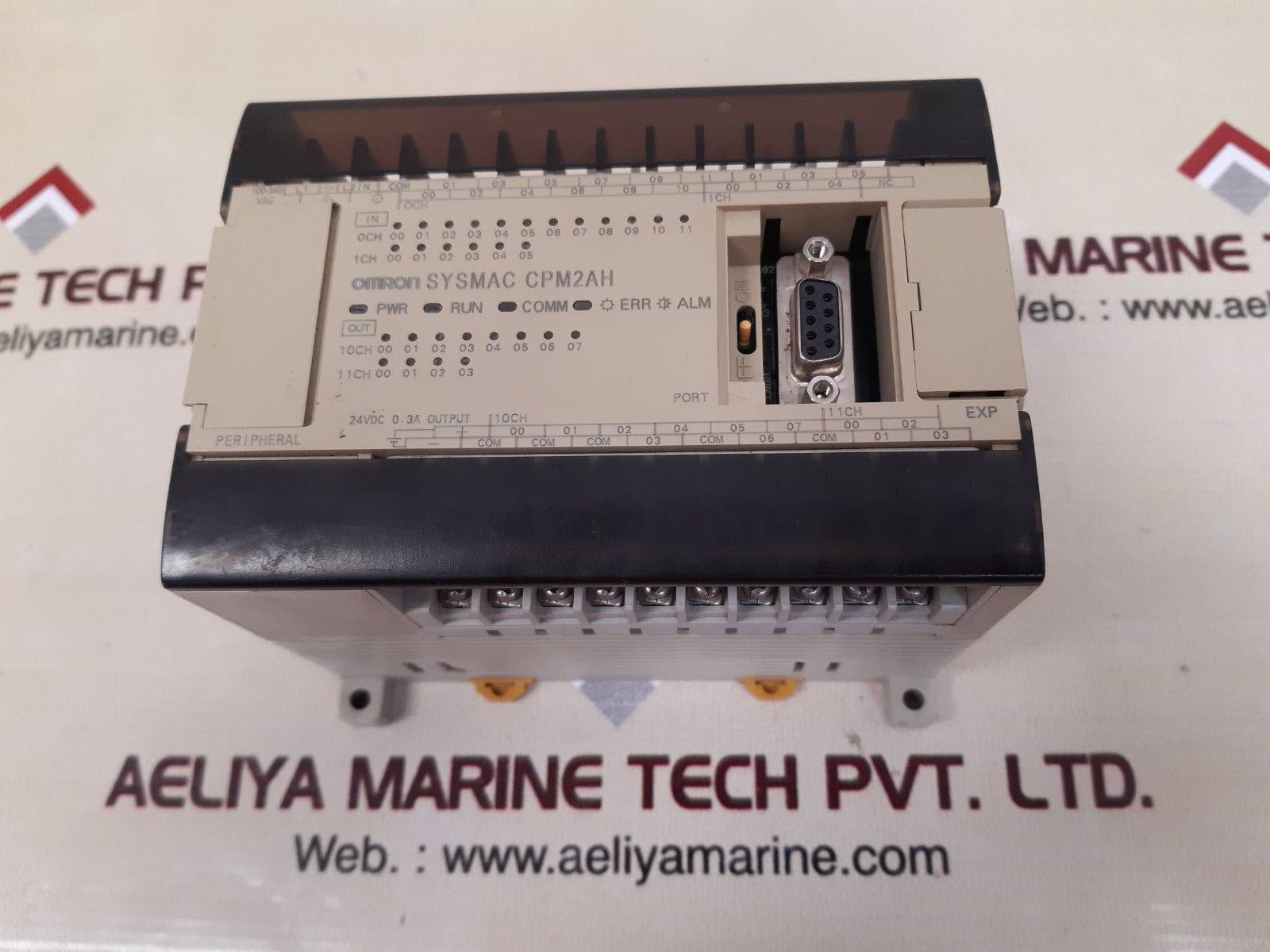 Omron sysmac cpm2ah-30cdr-a programmable controller 