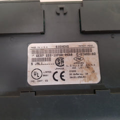 Siemens 6es7 222-1hf00-0xa0 digital input module Used