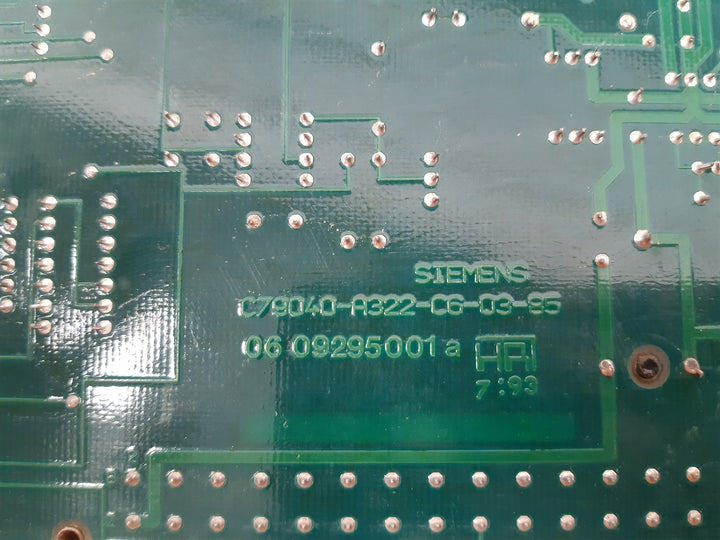 Siemens simatic 6es5 318-3ua11 serial interface board