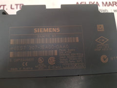 Siemens simatic s7 6es7 307-1ea00-0aa0 power supply dc24v/5a