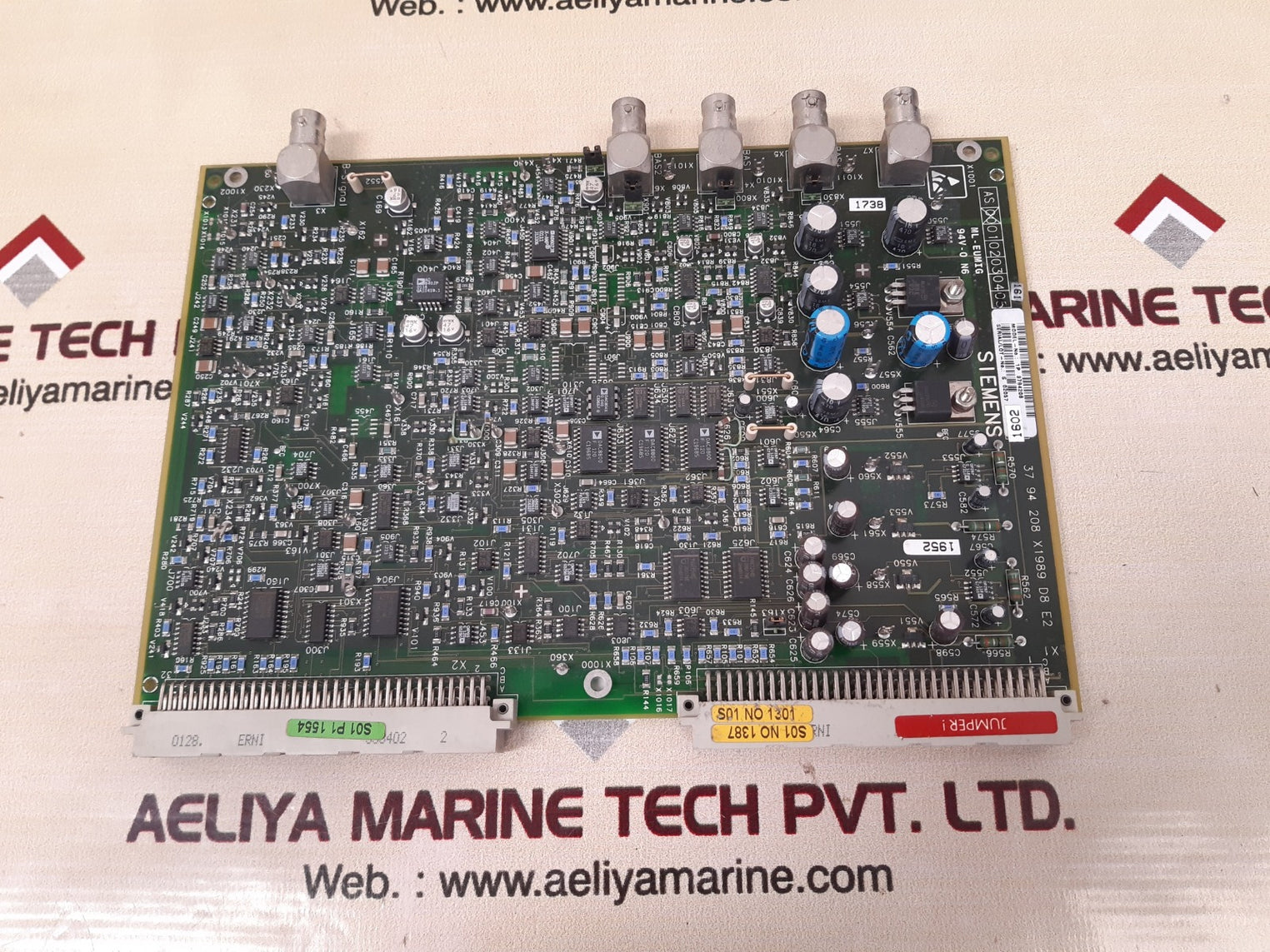 Siemens 1p 3794208 board 37 94 208 x1989 d8 e2