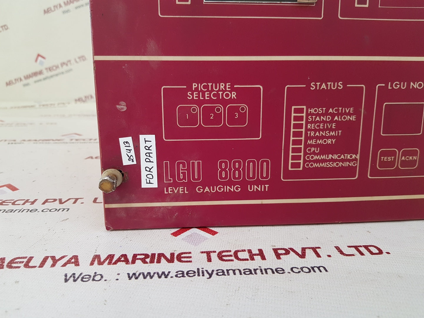 Norcontrol lgu 8800 level gauging unit