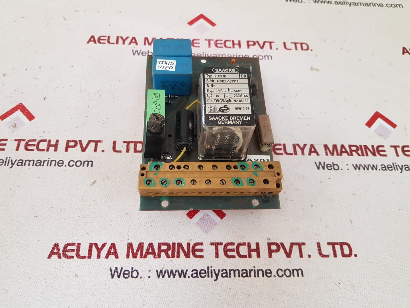 Saacke flus 03 pcb card