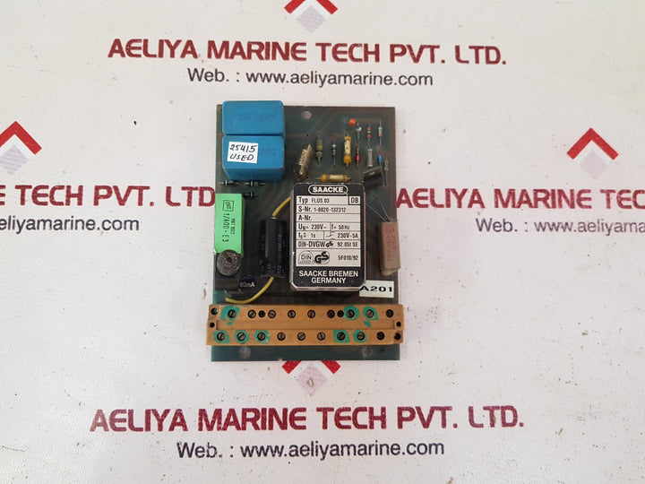 Saacke flus 03 pcb card
