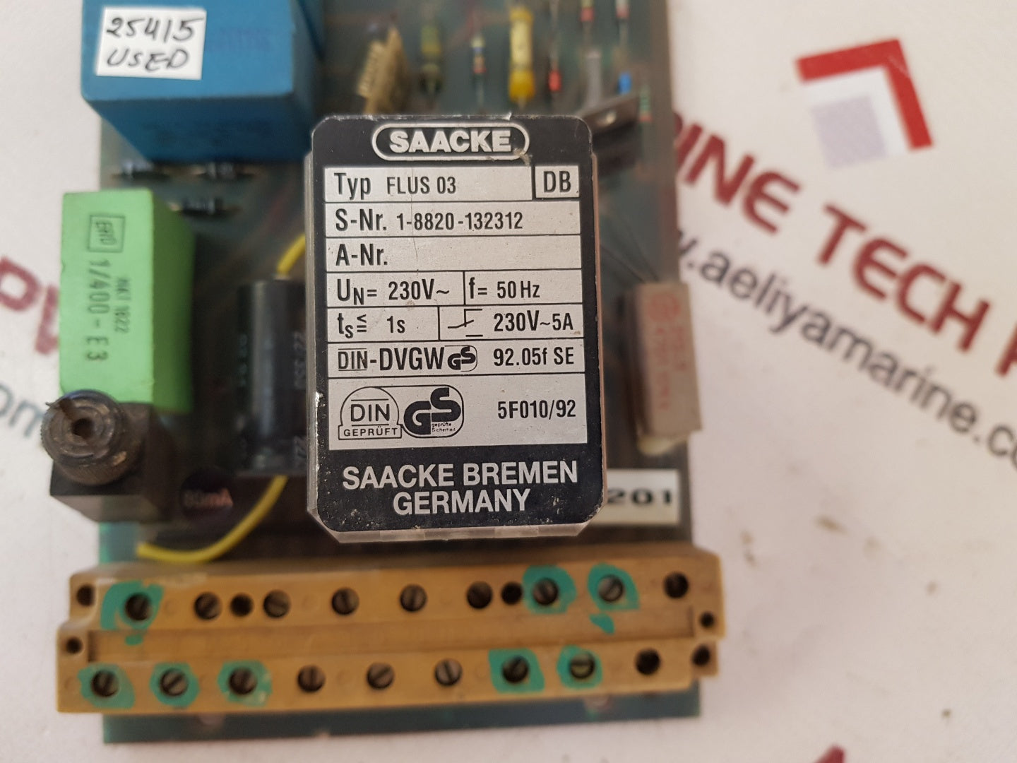 Saacke flus 03 pcb card
