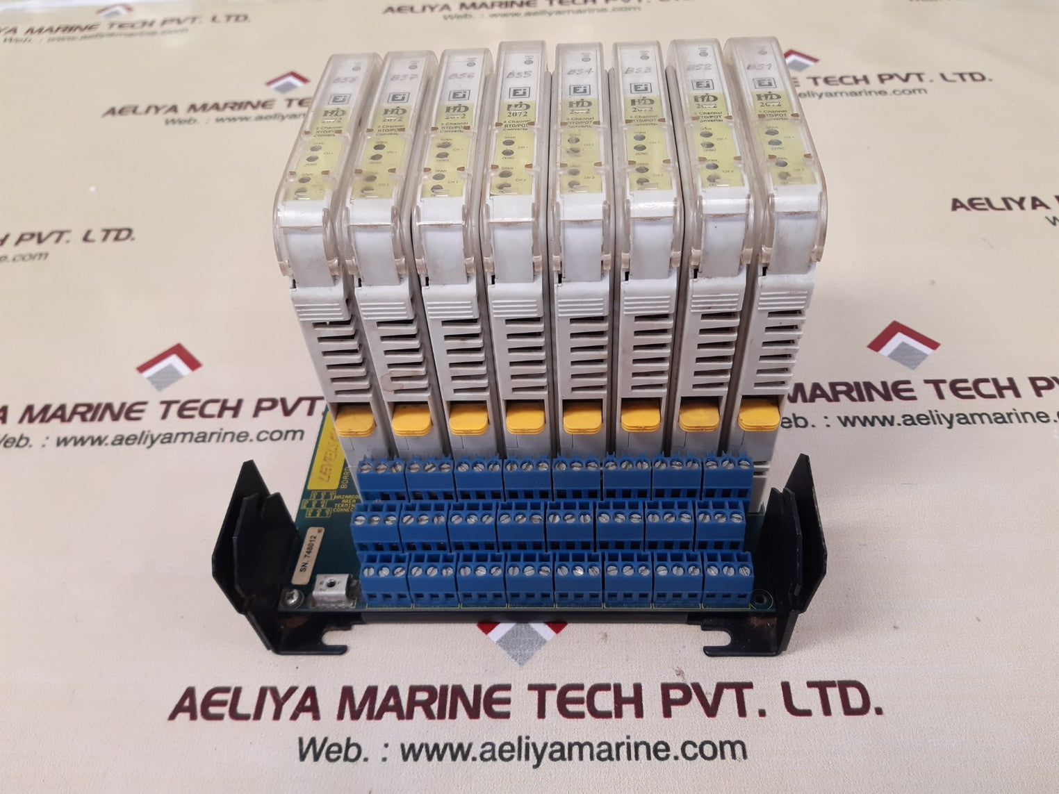 Elcon hid 2072 2 channel rtd/pot converter 250 v