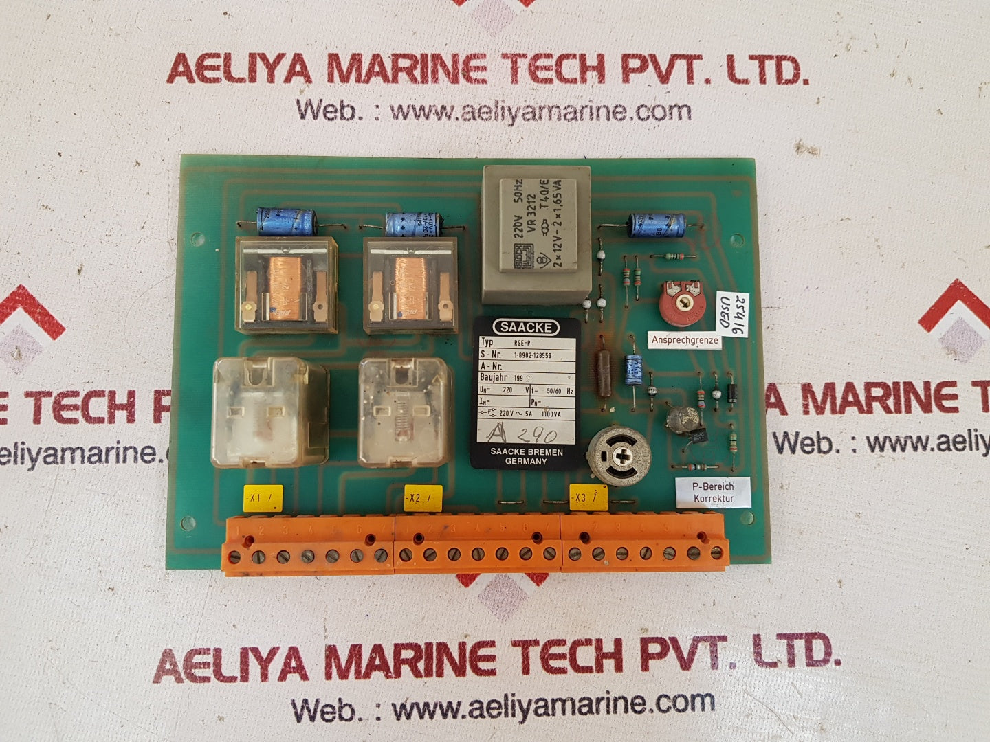 Saacke rse-p pc board 