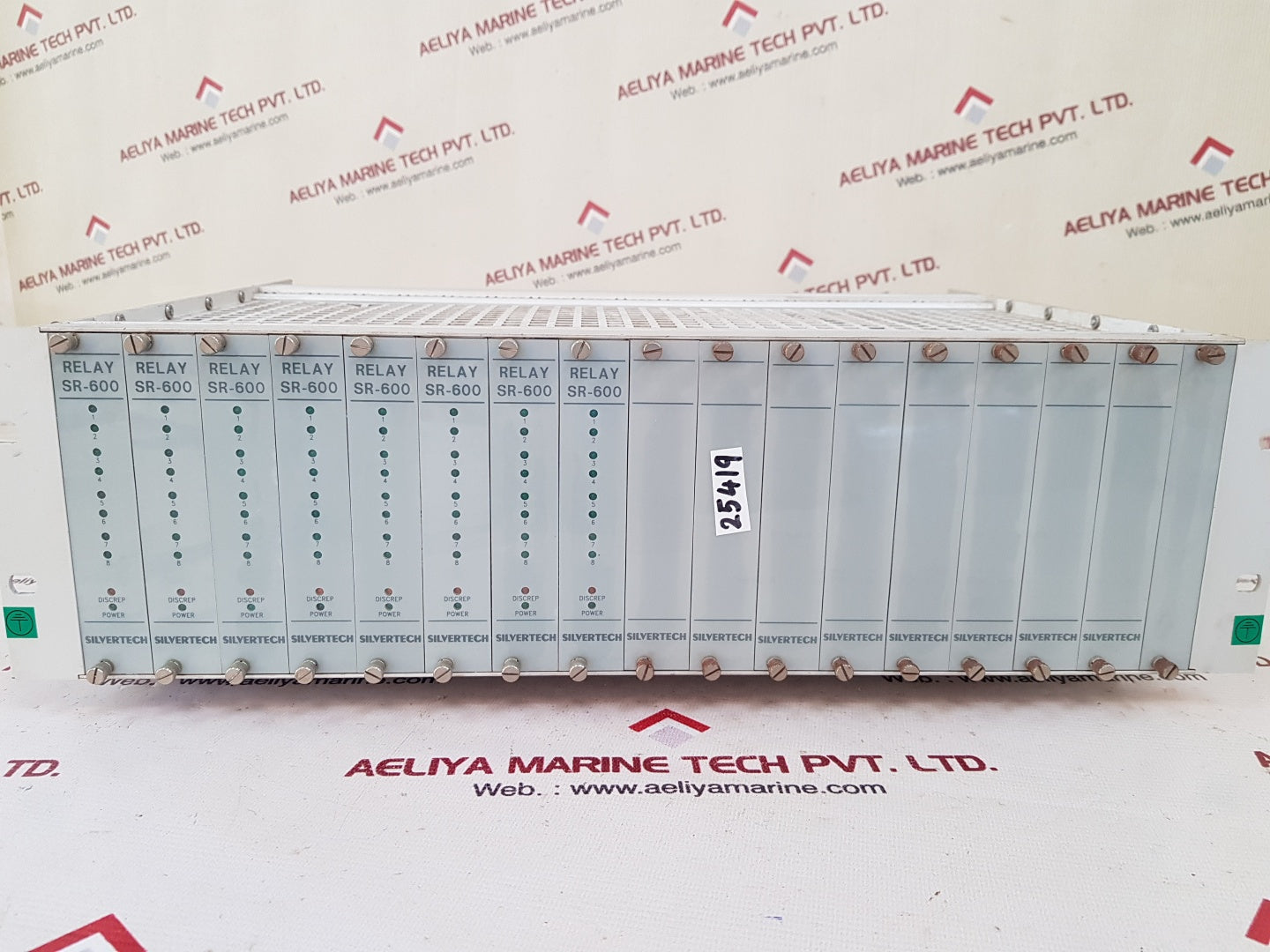 Silvertech sr-600 relay control panel rack