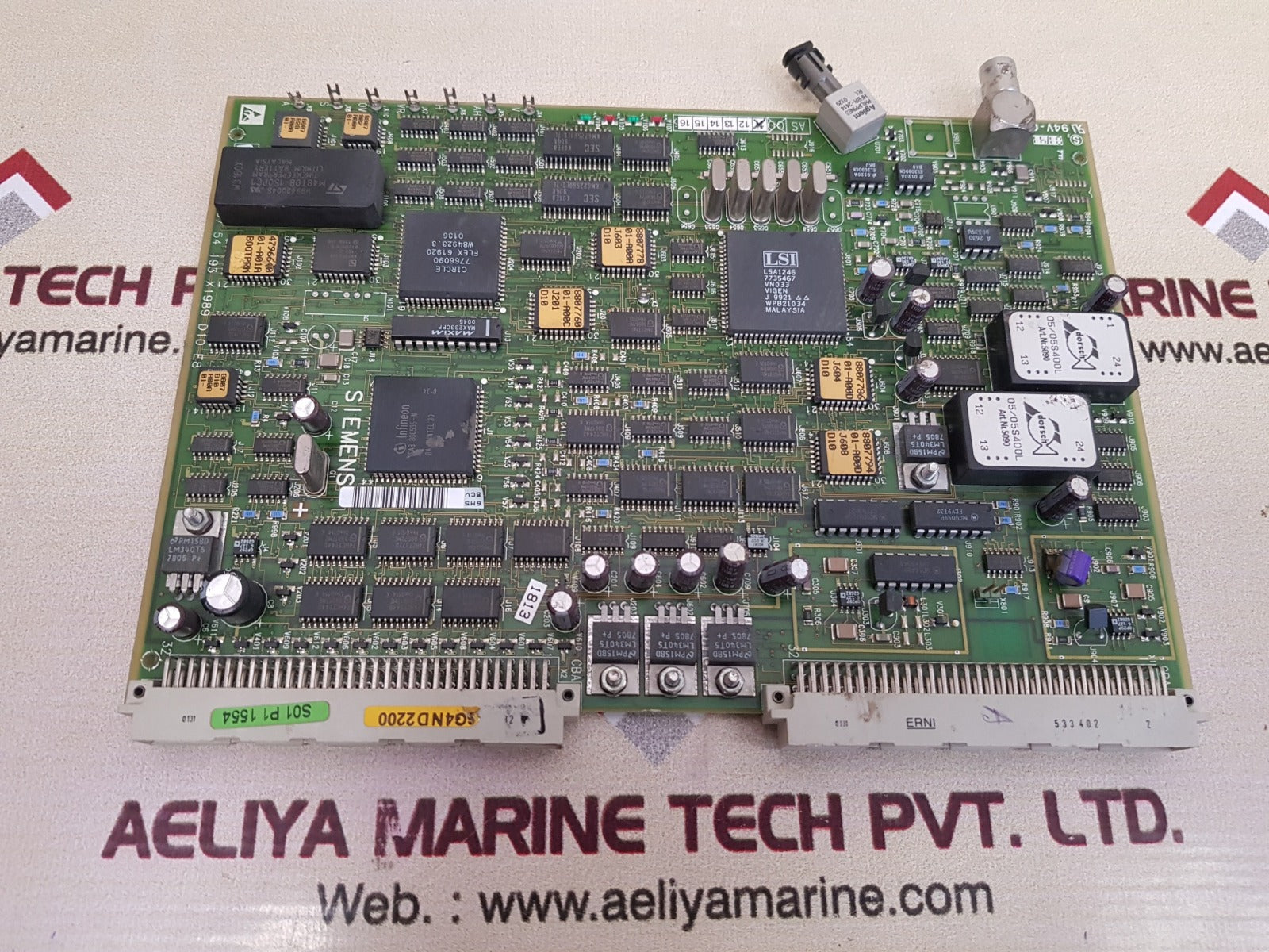 Siemens 97 54 193 x1989 d10 e8 pcb card