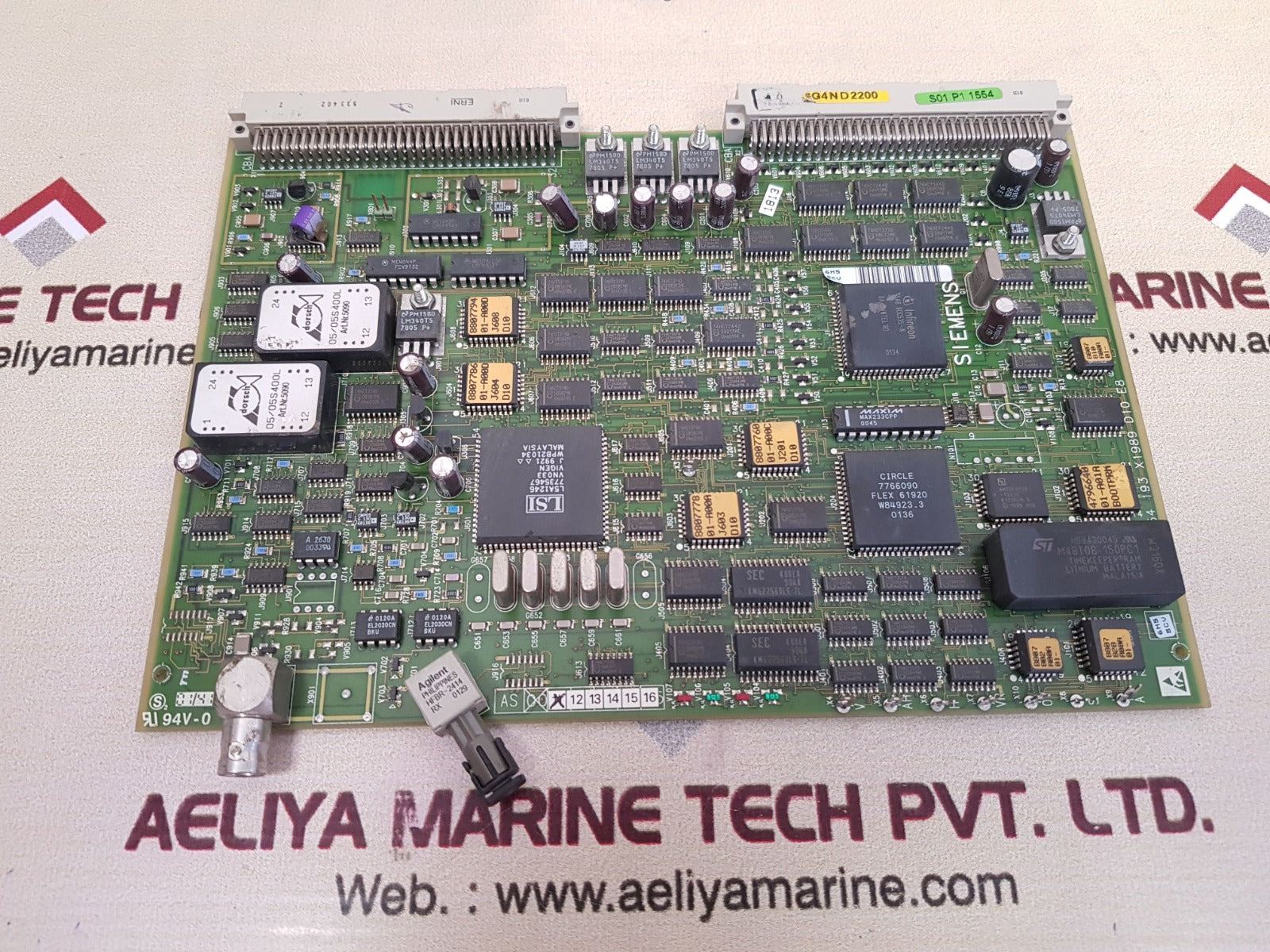 Siemens 97 54 193 x1989 d10 e8 pcb card