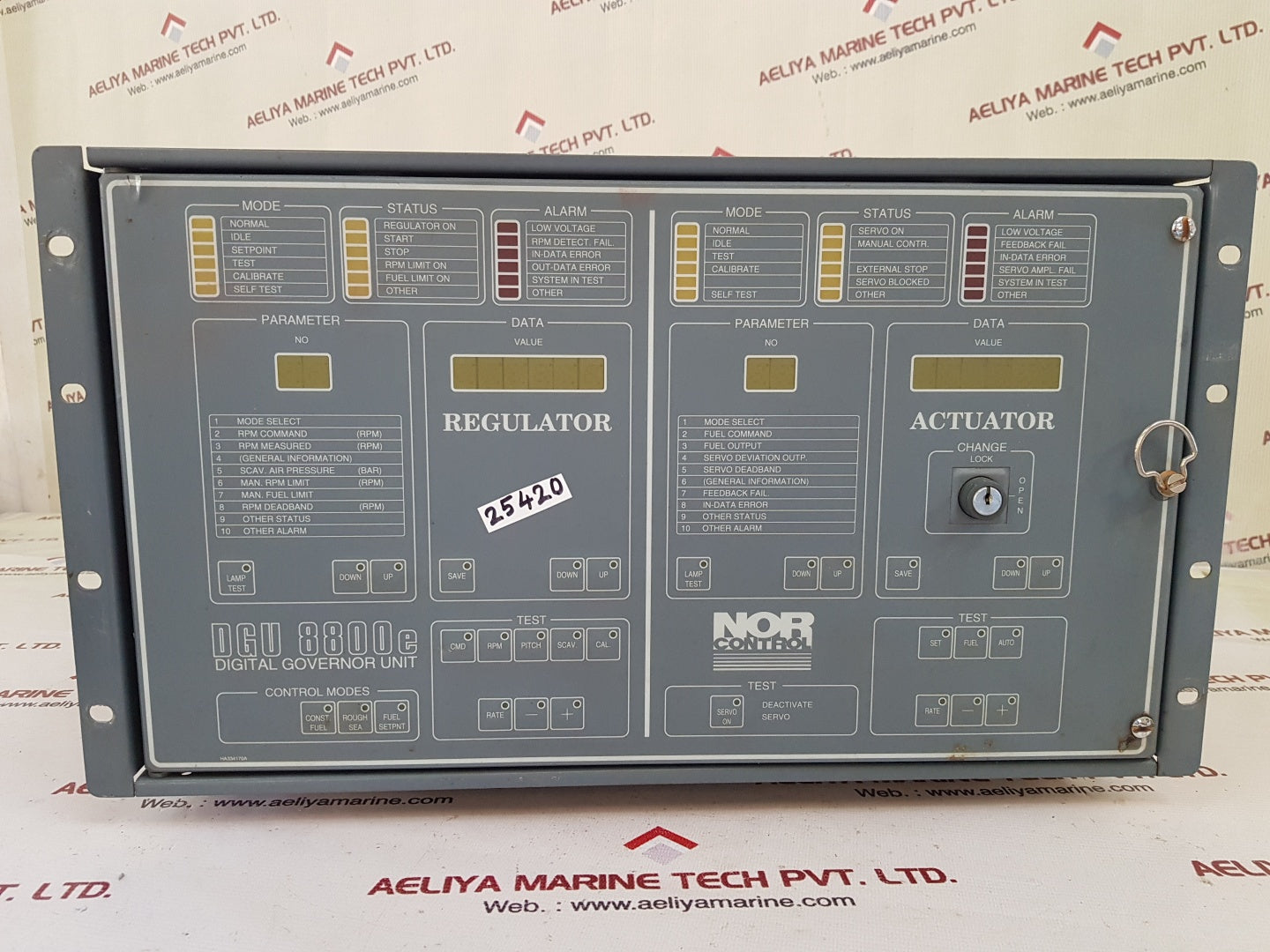 Norcontrol dgu 8800e digital governor unit