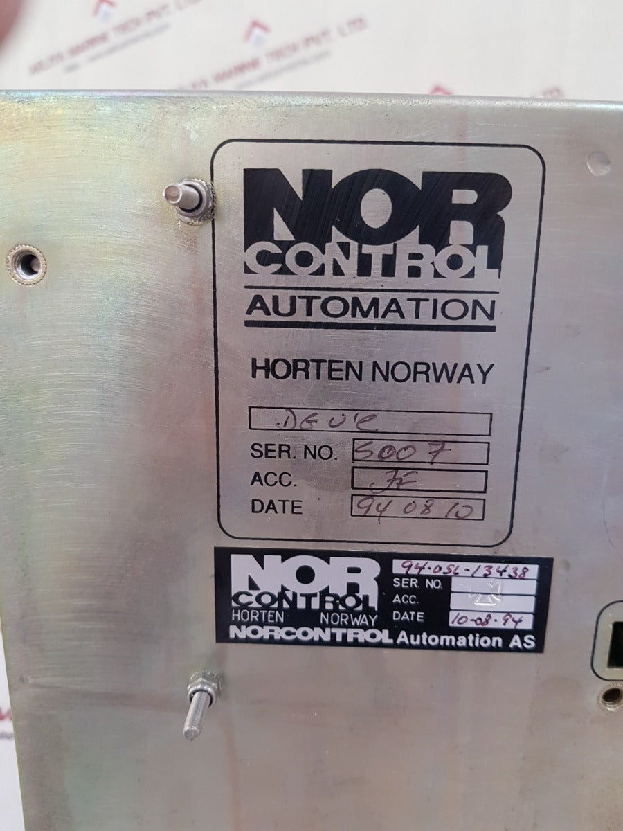 Norcontrol dgu 8800e digital governor unit