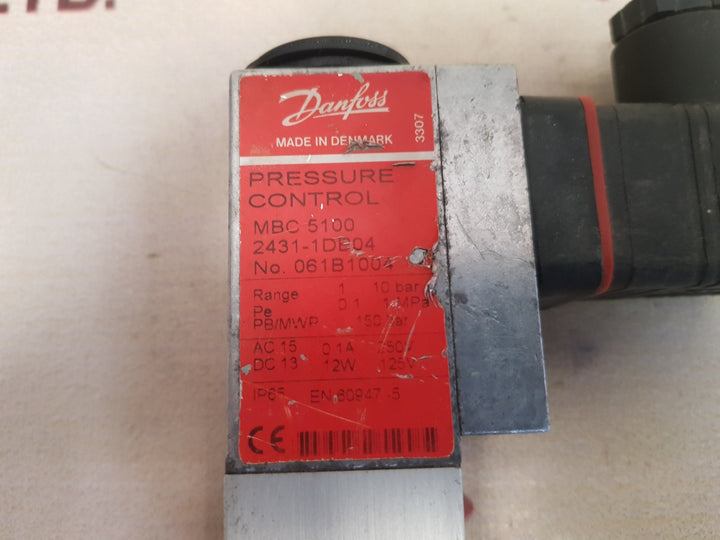 Danfoss mbc 5100 2431-1db04 pressure control