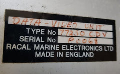 Racal marine 77250 cdv memory expansion module 77250/pe-1