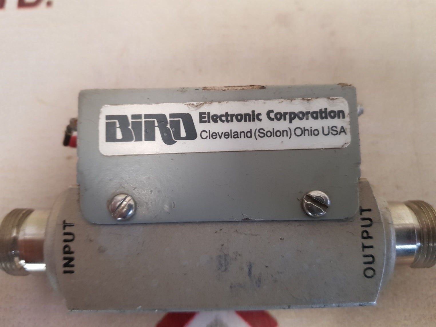 Bird 4d25 thruline power sensor