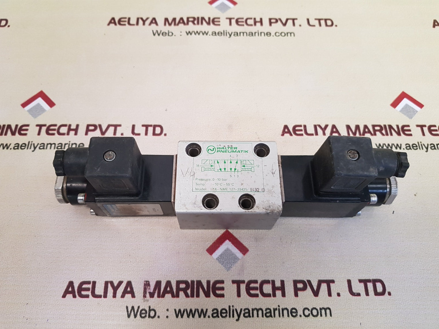 Walter x-nme 127-23425 5/2-way pneumatic directional valve