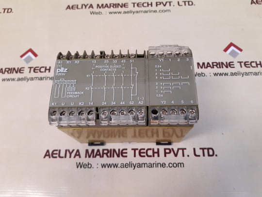 Pilz pze5v 3sec 4s/1o safety relay