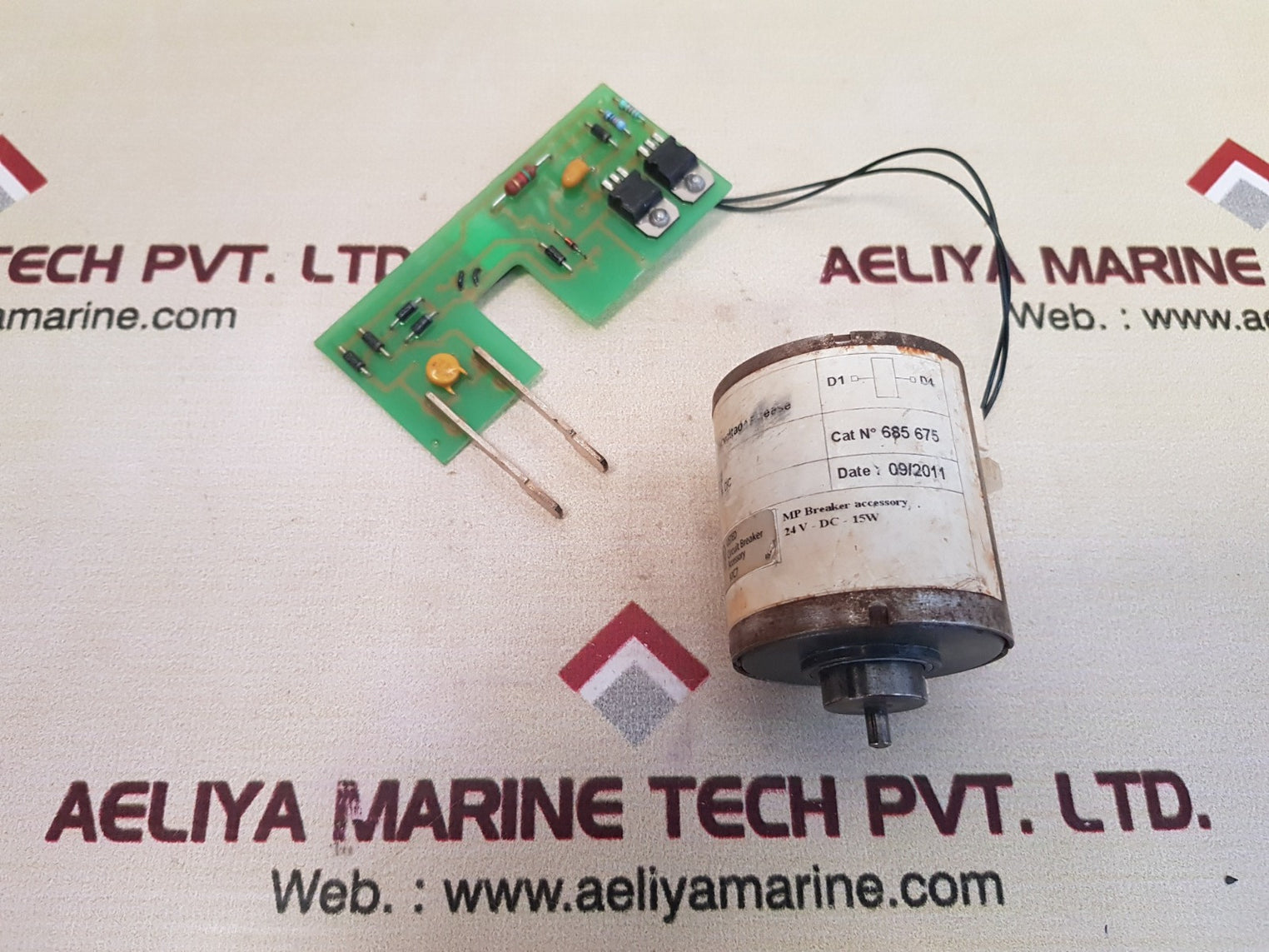 Merlin gerin 685 675 circuit breaker closing coils