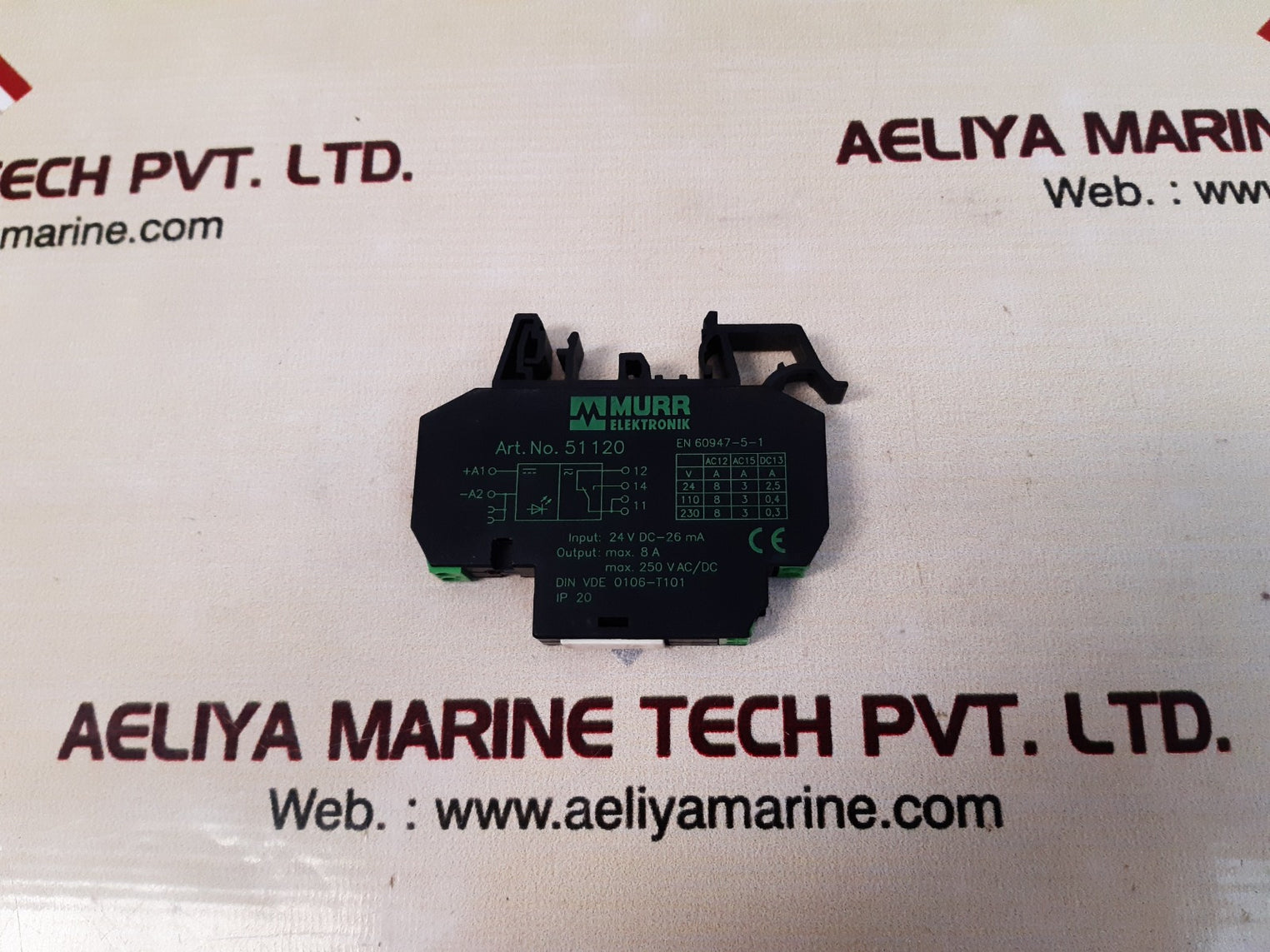 Set of 15x Murr elektronik 51120 interface relay