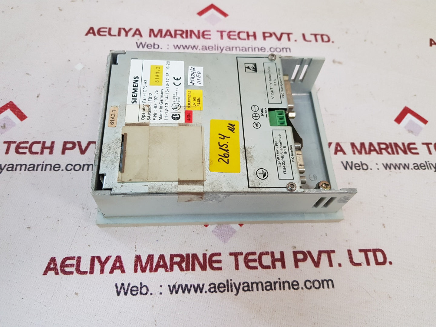 Siemens 6av3505-1fb12 operator panel op5-a2