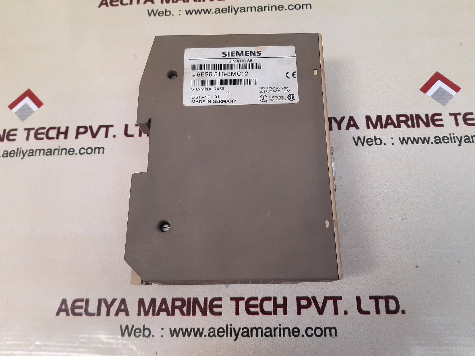 Siemens 6es5 318-8mc12 simatic s5 interface module 