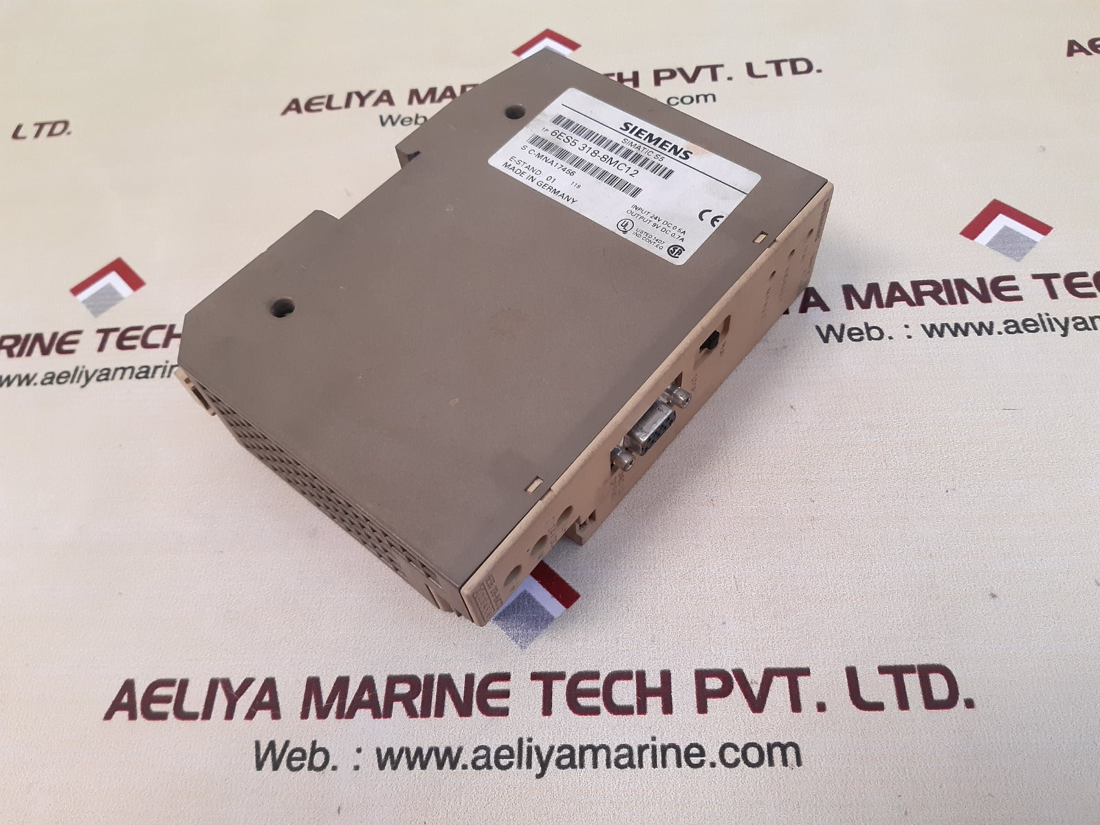 Siemens 6es5 318-8mc12 simatic s5 interface module 