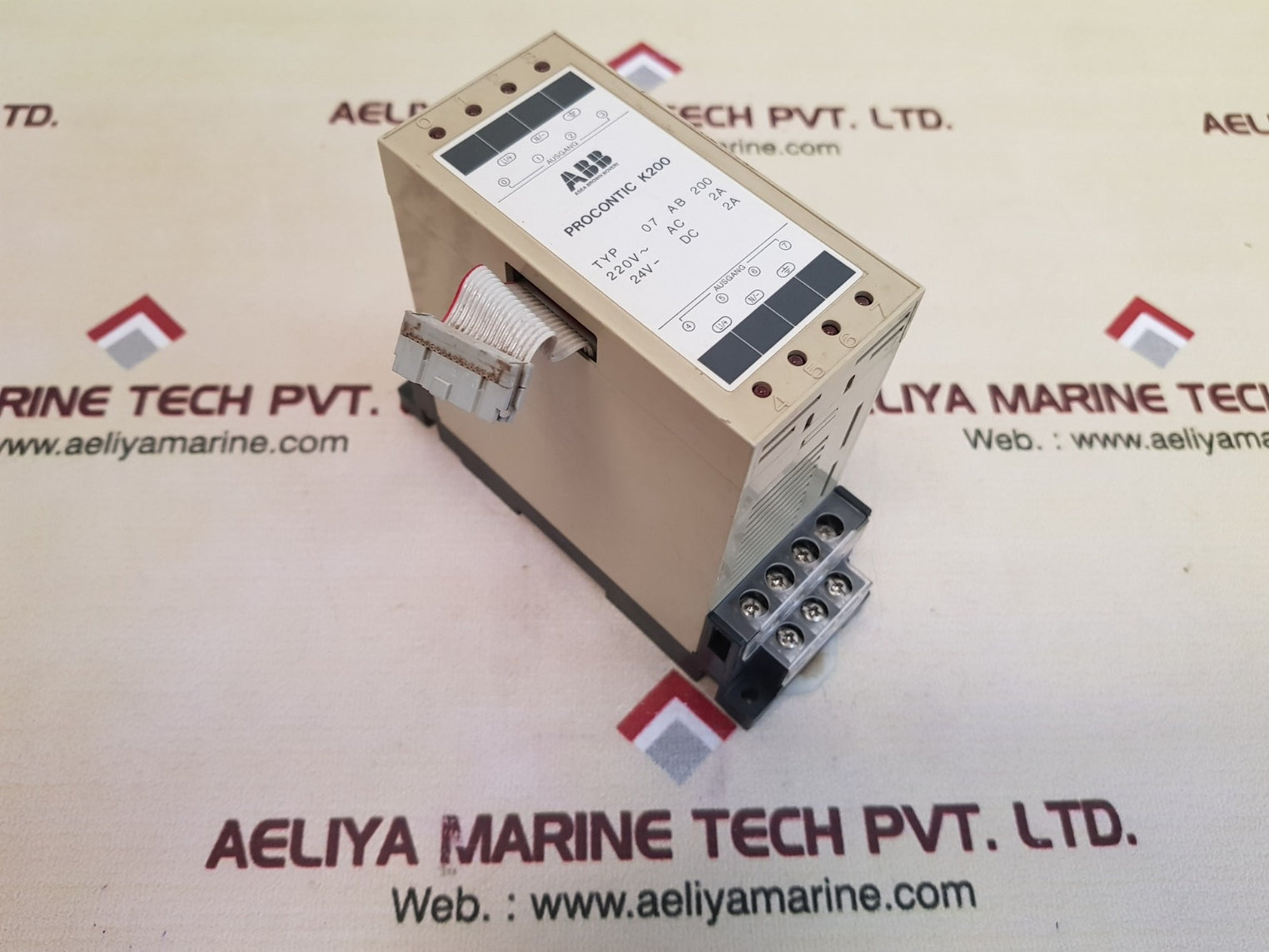Abb procontic k200 gjv3 0724 13 r1 binary output module