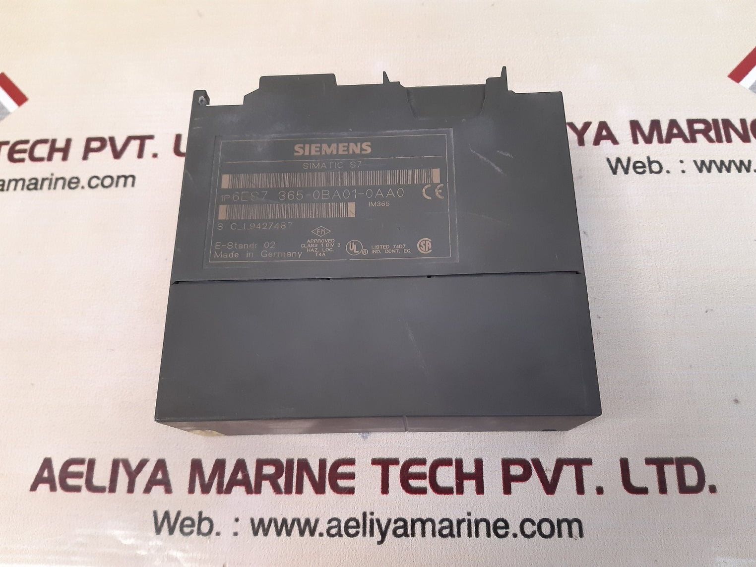 Siemens simatic s7 im 365 interface module 6es7 365-0ba01-0aa0