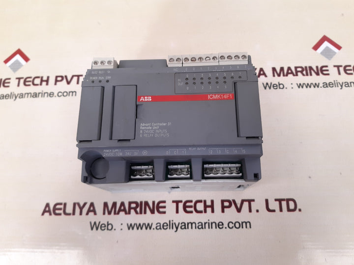 Abb icmk14f1-i09 advant controller 31 1sbp260050r1001 remote unit 