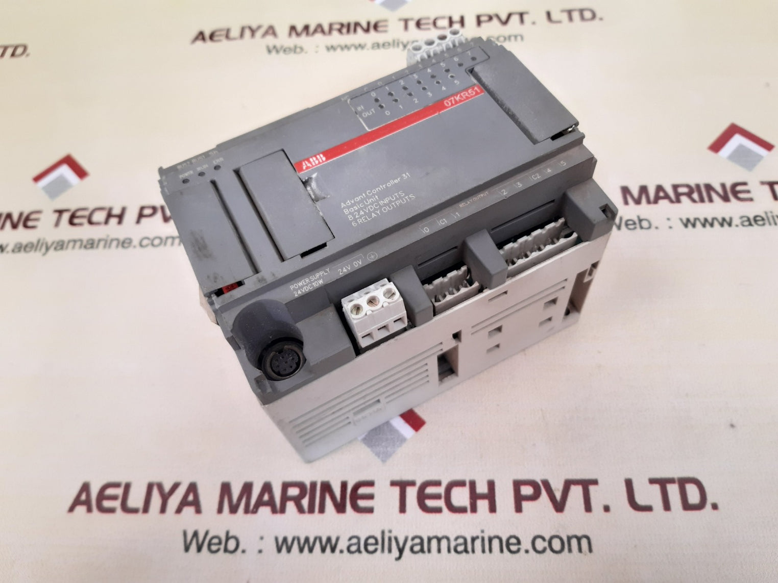 Abb 07kr51-w3.9 advant controller 31 1sbp260010r1001 basic unit