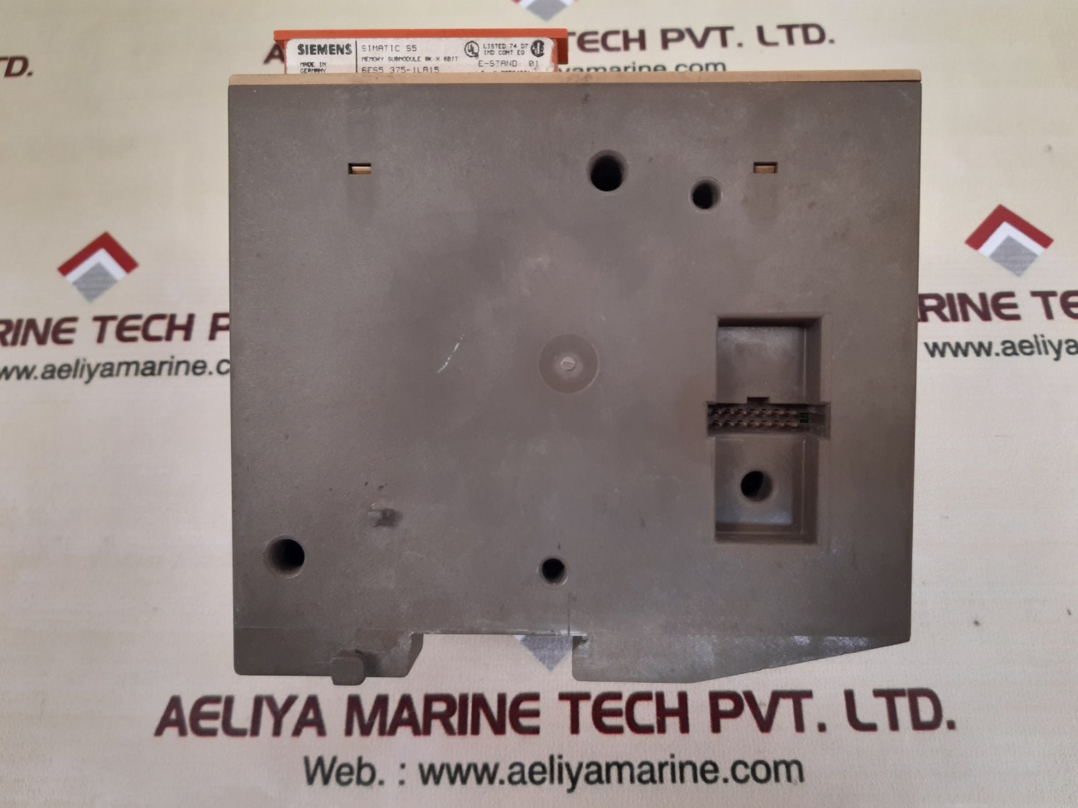 Siemens 6es5 100-8ma02 cpu module Used 