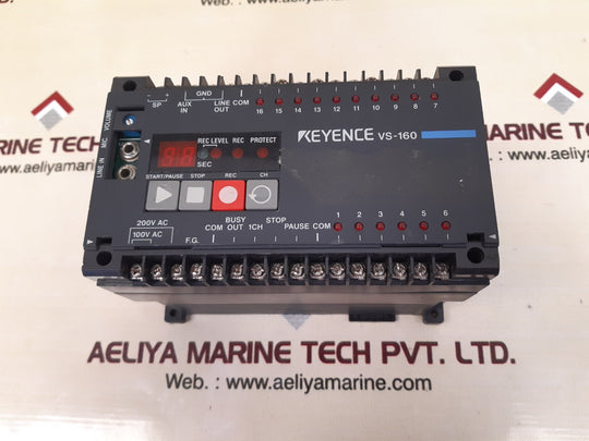 Keyence vs-160 voice alarm recorder