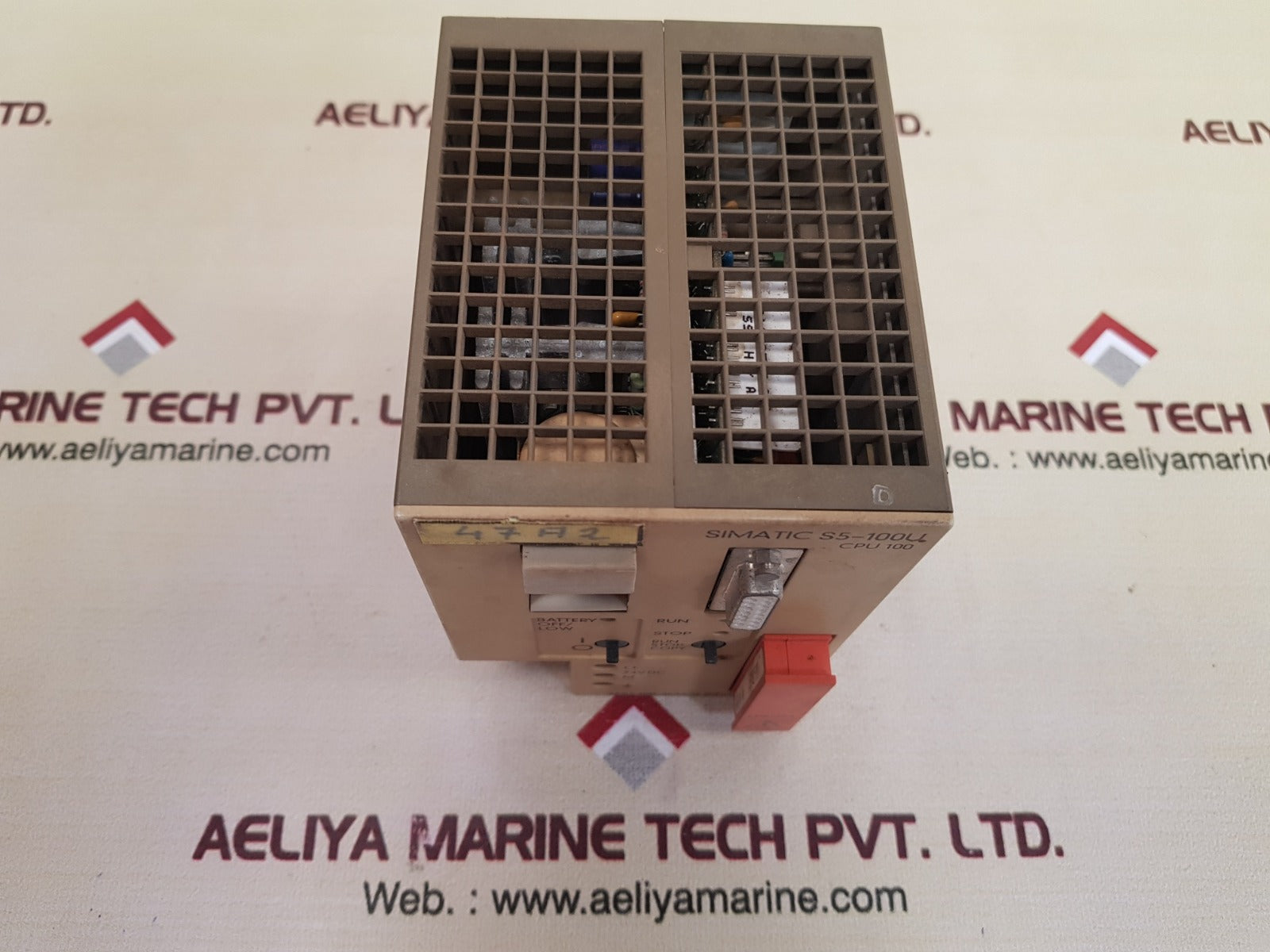 Siemens simatic s5-100u 6es5 100-8ma02 plc unit