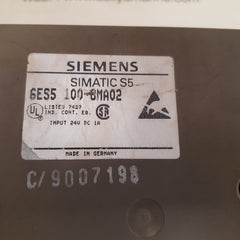Siemens simatic s5-100u 6es5 100-8ma02 plc unit