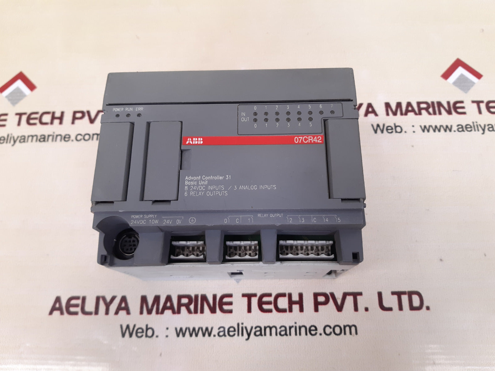 Abb 07cr42-d3.4 advant controller 31 1sbp260023r1001 basic unit
